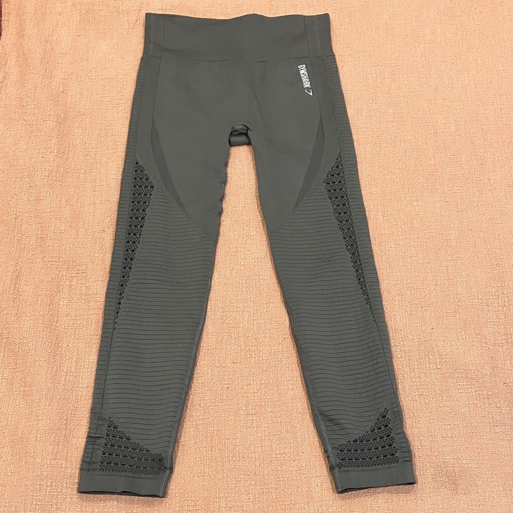 Gymshark med wm’s vented crochet detail Leggings